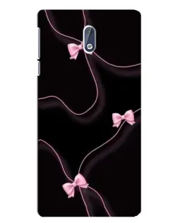 Чехол для Nokia 3.1 с картинкой «Розовые ленты»