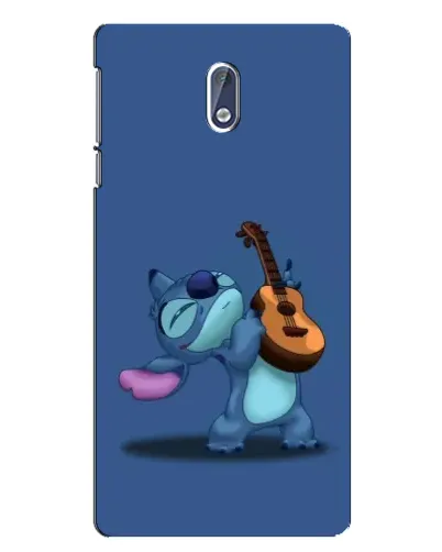 Чехол для Nokia 3.1 с картинкой «Стич с укулеле» Чехол для Nokia 3.1 с картинкой «Стич с укулеле»