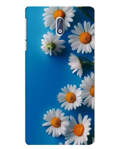 Чехол для Nokia 3.1 с картинкой «Белоснежные маргаритки»