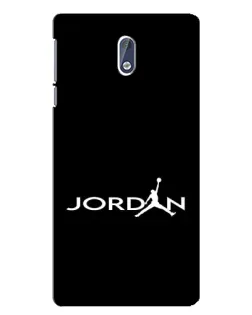 Чохол для Nokia 3 з картинкою «Jordan White Logo»