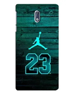 Чохол для Nokia 3 з картинкою «Jordan Cyan 23»