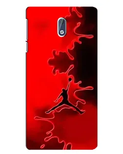Чохол для Nokia 3 з картинкою «Jordan Red Smoke»