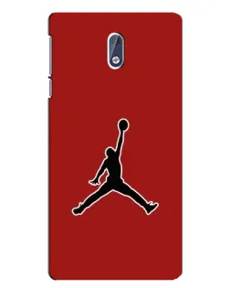 Чохол для Nokia 3 з картинкою «Jordan Red Back»