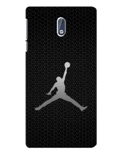 Чохол для Nokia 3 з картинкою «Jordan Dark Carbon»