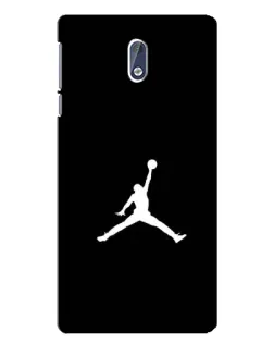 Чохол для Nokia 3 з картинкою «Jordan Silhouette»