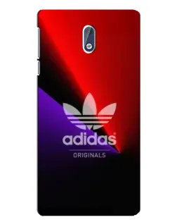 Чехол для Nokia 3 с картинкой «Adidas Red Neon»