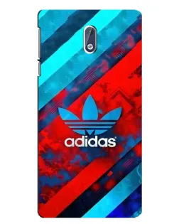 Чохол для Nokia 3 з картинкою «Абстракція Adidas» Чохол для Nokia 3 з картинкою «Абстракція Adidas»