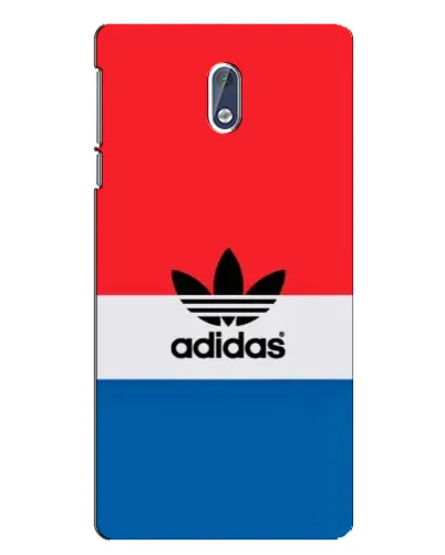 Чехол для Nokia 3 с картинкой «Ретро блоки Adidas»