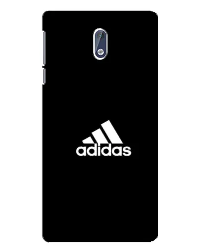 Чехол для Nokia 3 с картинкой «Черная классика Adidas»