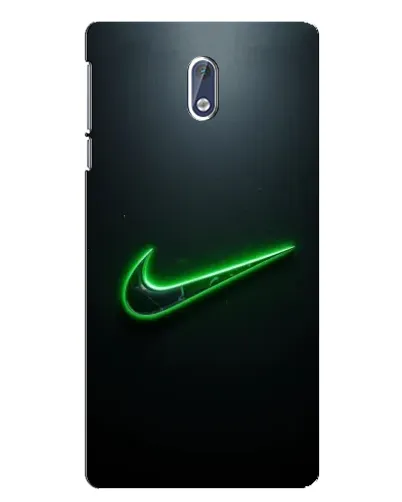 Чехол для Nokia 3 с картинкой «Неоновый контур Nike» Чехол для Nokia 3 с картинкой «Неоновый контур Nike»