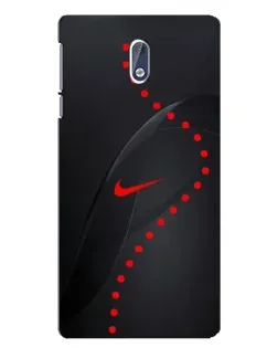 Чехол для Nokia 3 с картинкой «Абстрактный дизайн Nike»
