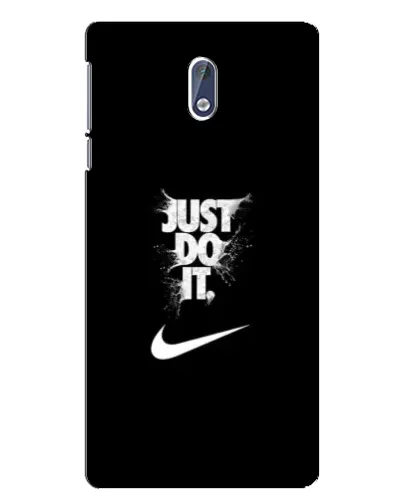 Чехол для Nokia 3 с картинкой «Текстовый принт Nike» Чехол для Nokia 3 с картинкой «Текстовый принт Nike»