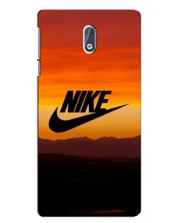 Чехол для Nokia 3 с картинкой «Nike — вечерний горизонт»