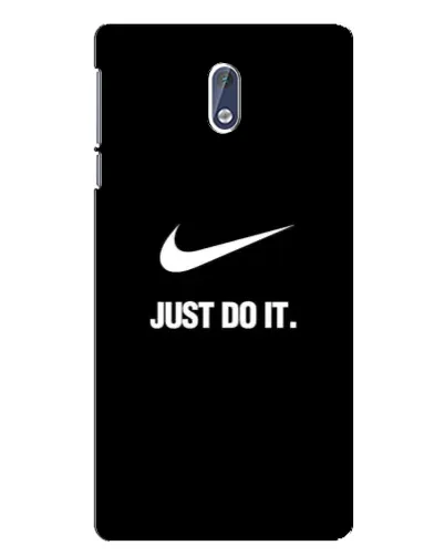 Чехол для Nokia 3 с картинкой «Классический принт Nike» Чехол для Nokia 3 с картинкой «Классический принт Nike»