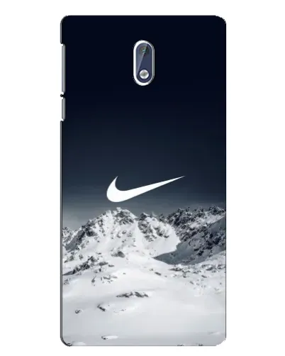 Чехол для Nokia 3 с картинкой «Nike — зимние горы» Чехол для Nokia 3 с картинкой «Nike — зимние горы»