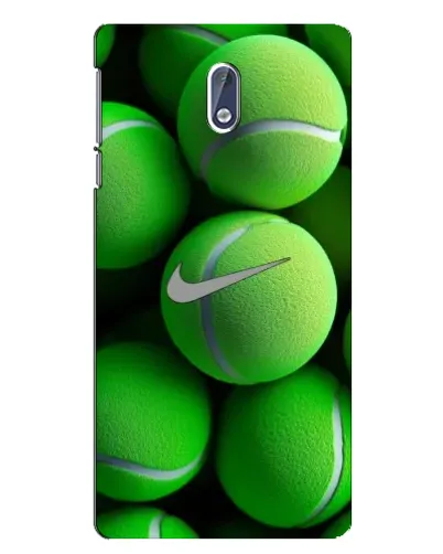Чехол для Nokia 3 с картинкой «Теннисные мячи Найк» Чехол для Nokia 3 с картинкой «Теннисные мячи Найк»