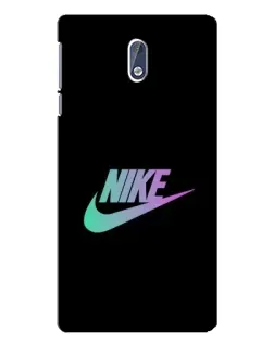 Чехол для Nokia 3 с картинкой «Nike — городская ночь»
