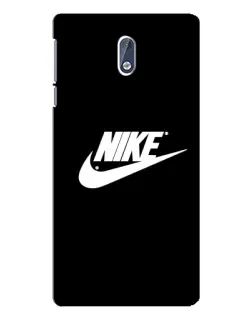Чехол для Nokia 3 с картинкой «Мазки краски Nike»