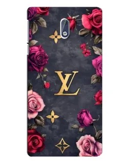 Чехол для Nokia 3 с картинкой «Цветочный Louis Vuitton» Чехол для Nokia 3 с картинкой «Цветочный Louis Vuitton»