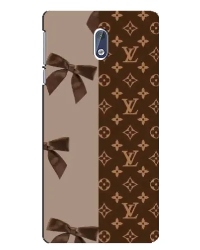 Чехол для Nokia 3 с картинкой «Louis Vuitton — банты»