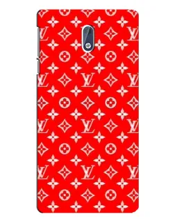 Чехол для Nokia 3 с картинкой «Яркий паттерн LV» Чехол для Nokia 3 с картинкой «Яркий паттерн LV»