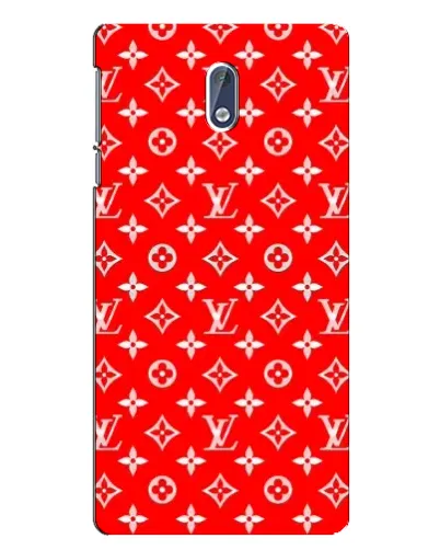 Чехол для Nokia 3 с картинкой «Яркий паттерн LV»