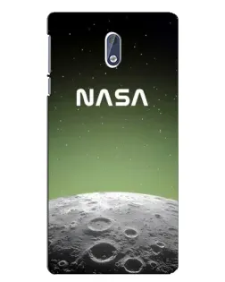 Чехол для Nokia 3 с картинкой «NASA — лунный градиент» Чехол для Nokia 3 с картинкой «NASA — лунный градиент»