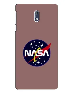 Чехол для Nokia 3 с картинкой «NASA — ретро космос» Чехол для Nokia 3 с картинкой «NASA — ретро космос»