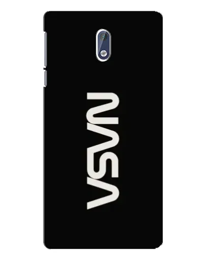 Чехол для Nokia 3 с картинкой «NASA — вертикальный логотип» Чехол для Nokia 3 с картинкой «NASA — вертикальный логотип»