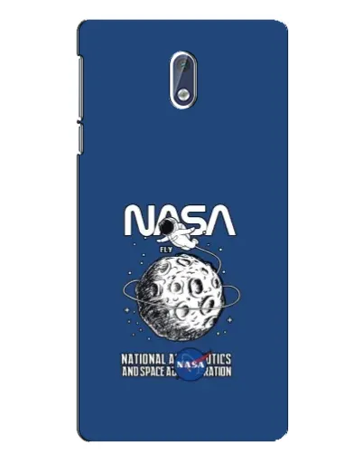 Чехол для Nokia 3 с картинкой «NASA — лунная миссия» Чехол для Nokia 3 с картинкой «NASA — лунная миссия»