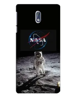 Чехол для Nokia 3 с картинкой «Астронавт на Луне» Чехол для Nokia 3 с картинкой «Астронавт на Луне»