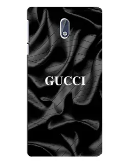 Чехол для Nokia 3 с картинкой «Gucci — шелковые волны»