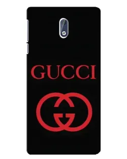 Чохол для Nokia 3 з картинкою «Gucci — червоний логотип» Чохол для Nokia 3 з картинкою «Gucci — червоний логотип»