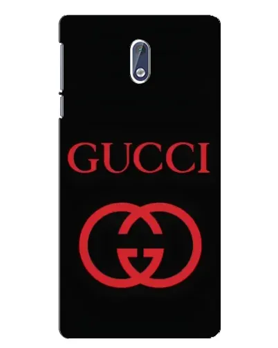 Чехол для Nokia 3 с картинкой «Gucci — красный логотип»