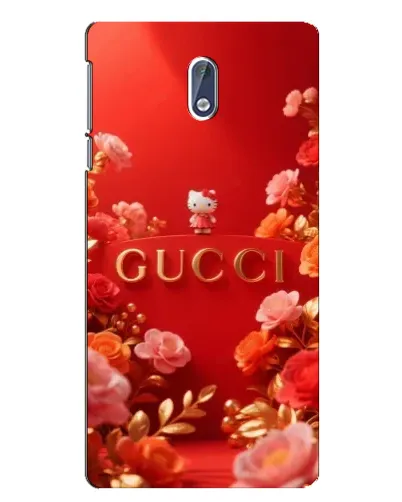 Чехол для Nokia 3 с картинкой «Gucci — золотой сад»