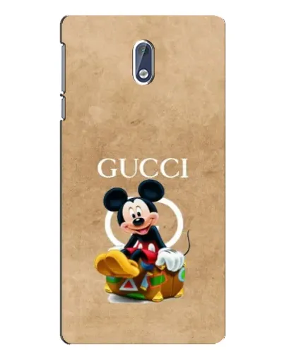 Чехол для Nokia 3 с картинкой «Микки Маус Gucci — крафт»