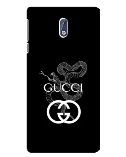 Чехол для Nokia 3 с картинкой «Gucci — серебряная змея»
