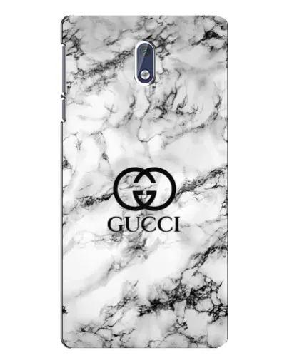Чехол для Nokia 3 с картинкой «Gucci — мраморный шик»