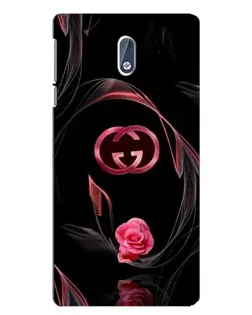 Чохол для Nokia 3 з картинкою «Gucci — неонова троянда» Чохол для Nokia 3 з картинкою «Gucci — неонова троянда»