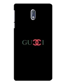 Чохол для Nokia 3 з картинкою «Gucci — червоний градієнт» Чохол для Nokia 3 з картинкою «Gucci — червоний градієнт»