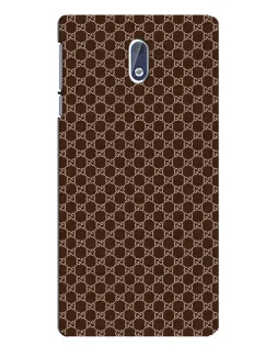 Чохол для Nokia 3 з картинкою «Gucci — шоколадна сітка» Чохол для Nokia 3 з картинкою «Gucci — шоколадна сітка»