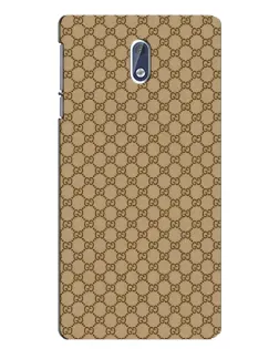 Чохол для Nokia 3 з картинкою «Gucci — класичний беж» Чохол для Nokia 3 з картинкою «Gucci — класичний беж»