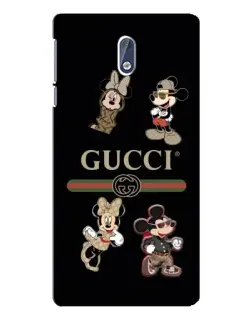Чохол для Nokia 3 з картинкою «Gucci — герої Disney та монограма» Чохол для Nokia 3 з картинкою «Gucci — герої Disney та монограма»