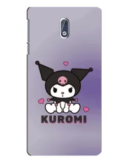 Чохол для Nokia 3 з картинкою «Kuromi — фіолетовий арт» Чохол для Nokia 3 з картинкою «Kuromi — фіолетовий арт»