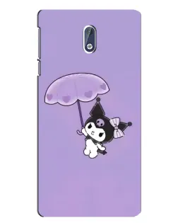 Чохол для Nokia 3 з картинкою «Kuromi з парасолькою» Чохол для Nokia 3 з картинкою «Kuromi з парасолькою»
