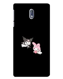 Чохол для Nokia 3 з картинкою «My Melody та Kuromi» Чохол для Nokia 3 з картинкою «My Melody та Kuromi»