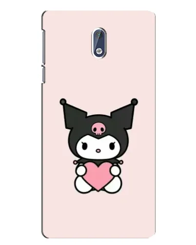 Чохол для Nokia 3 з картинкою «Kuromi та серце»
