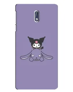 Чохол для Nokia 3 з картинкою «Kuromi на ліловому фоні» Чохол для Nokia 3 з картинкою «Kuromi на ліловому фоні»