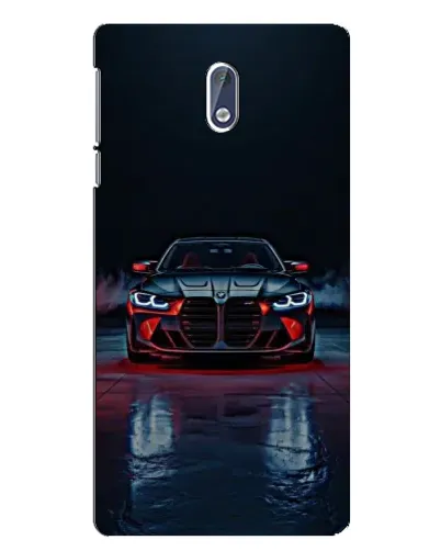 Чехол для Nokia 3 с картинкой «BMW на мокрой дороге»