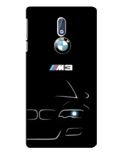 Чехол для Nokia 3 с картинкой «Минималистичный принт BMW M3»